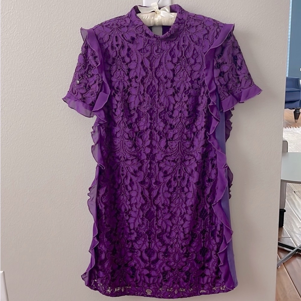 PINKO Purp Lace Dress - S